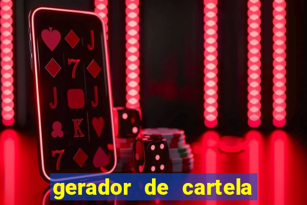 gerador de cartela de bingo